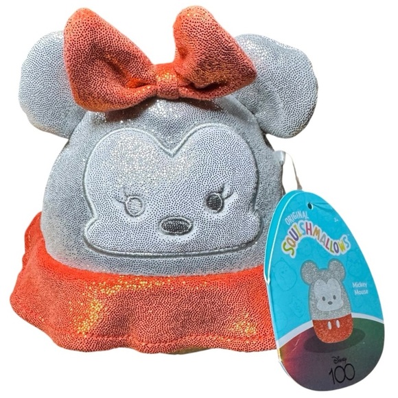 🧸 2/$18 Disney 100 Mickey & Minnie Squishmallow Set with Tags - Picture 4 of 11